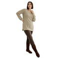 thumbnail image 1 of ellos Plus Size V-Neck Sweater Tunic, 1 of 3