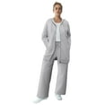 thumbnail image 1 of Ellos Plus Size Wide Leg French Terry Sweatpant, 1 of 3