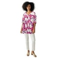 thumbnail image 1 of ellos Women's Plus Size Button Front Crinkle Tunic, 1 of 2