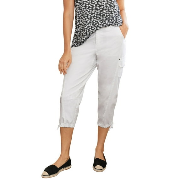 ellos Women's Plus Size Cargo Capris