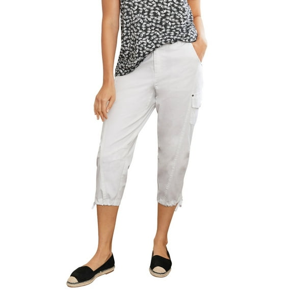 ellos Women's Plus Size Cargo Capris