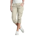 thumbnail image 1 of ellos Women's Plus Size Cargo Capris, 1 of 2