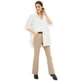 thumbnail image 1 of ellos Women's Plus Size Classic Stretch Chino - 24, New Khaki, 1 of 4