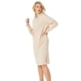 thumbnail image 1 of ellos Women's Plus Size French Terry Hooded Sweatshirt Dress, 1 of 6