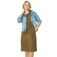 thumbnail image 1 of ellos Women's Plus Size Knit Drawstring Dress, 1 of 4