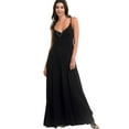 thumbnail image 1 of ellos Women's Plus Size Knit Surplice Maxi Dress, 1 of 6