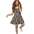thumbnail image 1 of ellos Women's Plus Size Short Sleeve A-Line Knit Dress, 1 of 4