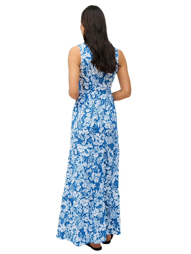 ellos maxi dress ellos Button Front Empire Maxi Dress