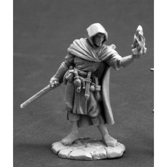 ellus mann, wizard dark heaven legends miniature