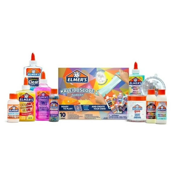 elmer's 10pc kaleidocope slime