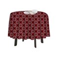 thumbnail image 1 of eloria Abstract Printed Round Table Cloth Resistant Washable Decorative Table Cover for Dining Table, 1 of 1