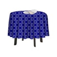 thumbnail image 1 of eloria Abstract Printed Round Table Cloth Resistant Washable Decorative Table Cover for Dining Table, 1 of 1