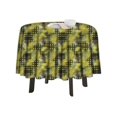 thumbnail image 1 of eloria Abstract Printed Round Table Cloth Resistant Washable Decorative Table Cover for Dining Table, 1 of 1