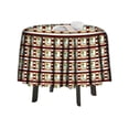 thumbnail image 1 of eloria Abstract Printed Round Table Cloth Resistant Washable Decorative Table Cover for Dining Table, 1 of 1
