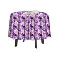 thumbnail image 1 of eloria Floral Printed Round Table Cloth Resistant Washable Decorative Table Cover for Dining Table, 1 of 1