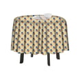 thumbnail image 1 of eloria Floral Printed Round Table Cloth Resistant Washable Decorative Table Cover for Dining Table, 1 of 1