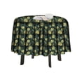 thumbnail image 1 of eloria Floral Printed Round Table Cloth Resistant Washable Decorative Table Cover for Dining Table, 1 of 1