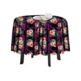 thumbnail image 1 of eloria Floral Printed Round Table Cloth Resistant Washable Decorative Table Cover for Dining Table, 1 of 1