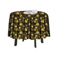 thumbnail image 1 of eloria Floral Printed Round Table Cloth Resistant Washable Decorative Table Cover for Dining Table, 1 of 1