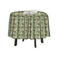 thumbnail image 1 of eloria Floral Printed Round Table Cloth Resistant Washable Decorative Table Cover for Dining Table, 1 of 1