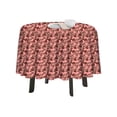 thumbnail image 1 of eloria Floral Printed Round Table Cloth Resistant Washable Decorative Table Cover for Dining Table, 1 of 1
