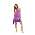 thumbnail image 1 of eloria Floral Printed Womens Sarong Pareo Cover Up Scarf Beach Wear Wrap, 1 of 3
