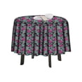 thumbnail image 1 of eloria Invertebrate Printed Round Table Cloth Resistant Washable Decorative Table Cover for Dining Table, 1 of 1