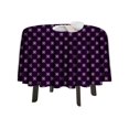 thumbnail image 1 of eloria Medallion Printed Round Table Cloth Resistant Washable Decorative Table Cover for Dining Table, 1 of 1