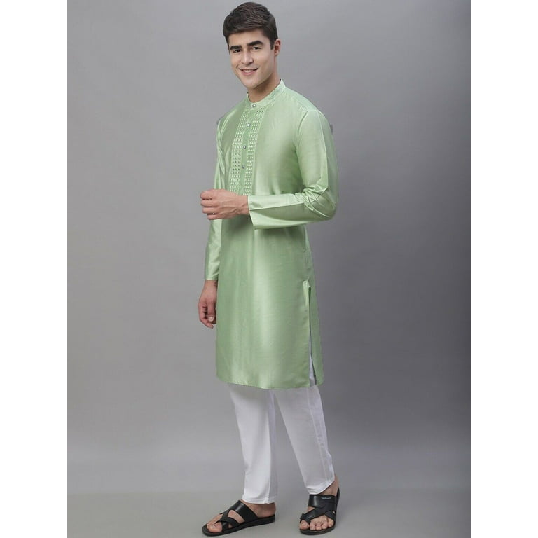 Light green colour kurta pajama clearance