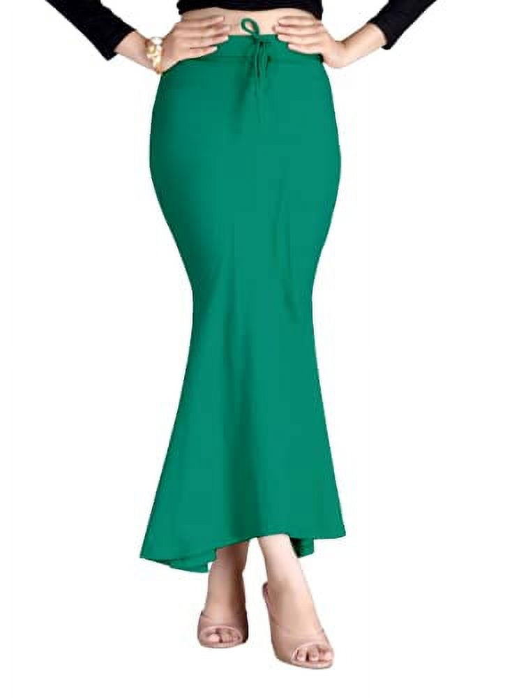 eloria Rama Cotton Blended Shape Wear for Saree Petticoat Skirts for Women  Flare Saree Shapewear 