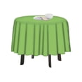 thumbnail image 1 of eloria Round Solid Table Cloth Resistant Washable Decorative Table Cover for Dining Table, 1 of 1