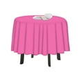 thumbnail image 1 of eloria Round Solid Table Cloth Resistant Washable Decorative Table Cover for Dining Table, 1 of 1