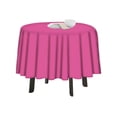 thumbnail image 1 of eloria Round Solid Table Cloth Resistant Washable Decorative Table Cover for Dining Table, 1 of 1