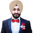 thumbnail image 1 of eloria Sikh Turban Cotton Voile Sikh Turban Punjabi Patka Pagri Dastar Fabric, 1 of 1
