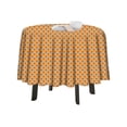 thumbnail image 1 of eloria Stars Printed Round Table Cloth Resistant Washable Decorative Table Cover for Dining Table, 1 of 1