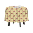 thumbnail image 1 of eloria Tree Printed Round Table Cloth Resistant Washable Decorative Table Cover for Dining Table, 1 of 1