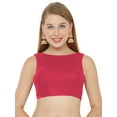 thumbnail image 1 of eloria Women's Blouse Tie Up And Backless Top Color: Fushia Pink | Size: 36, 1 of 5