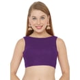 thumbnail image 1 of eloria Women's Blouse Tie Up And Backless Top Color: Purple | Size: 44, 1 of 6