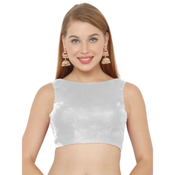 eloria Women's Blouse Tie Up And Backless Top Color: White | Size: 40