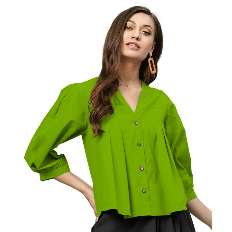 Parrot green sale shirt
