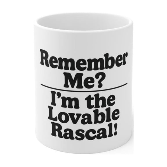 ember Me I'm the Lovable l Mug Funny Quote Ceramic Mug.