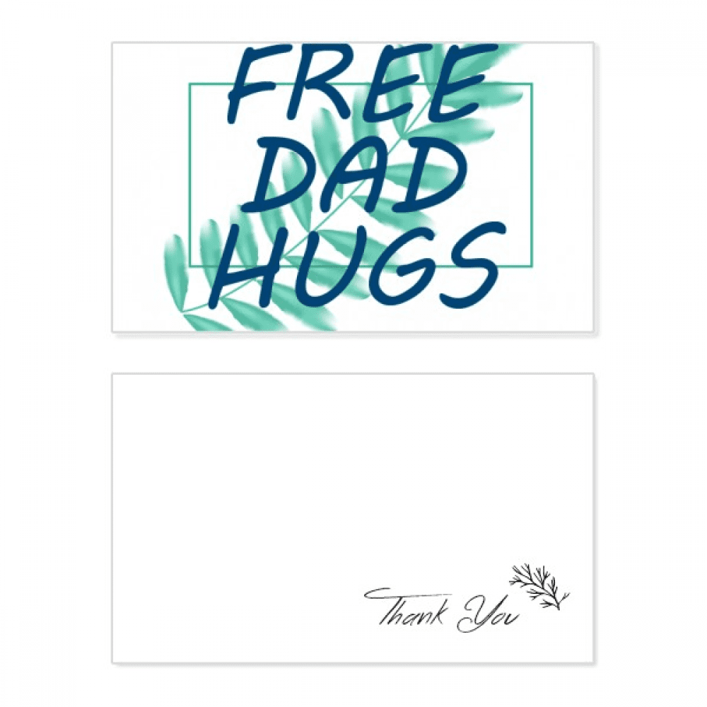embrace father s thank you card birthday paper greeting wedding appreciation