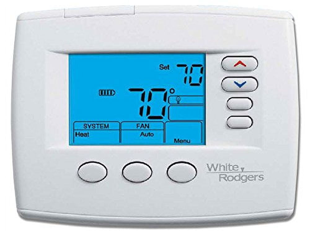 emerson 1f800471 single stage programmable thermostat with 4inch