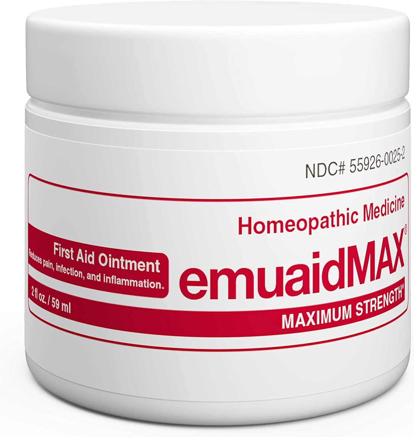 emuaid EMUAIDMAX Ointment 2oz Eczema Cream. Maximum Strength