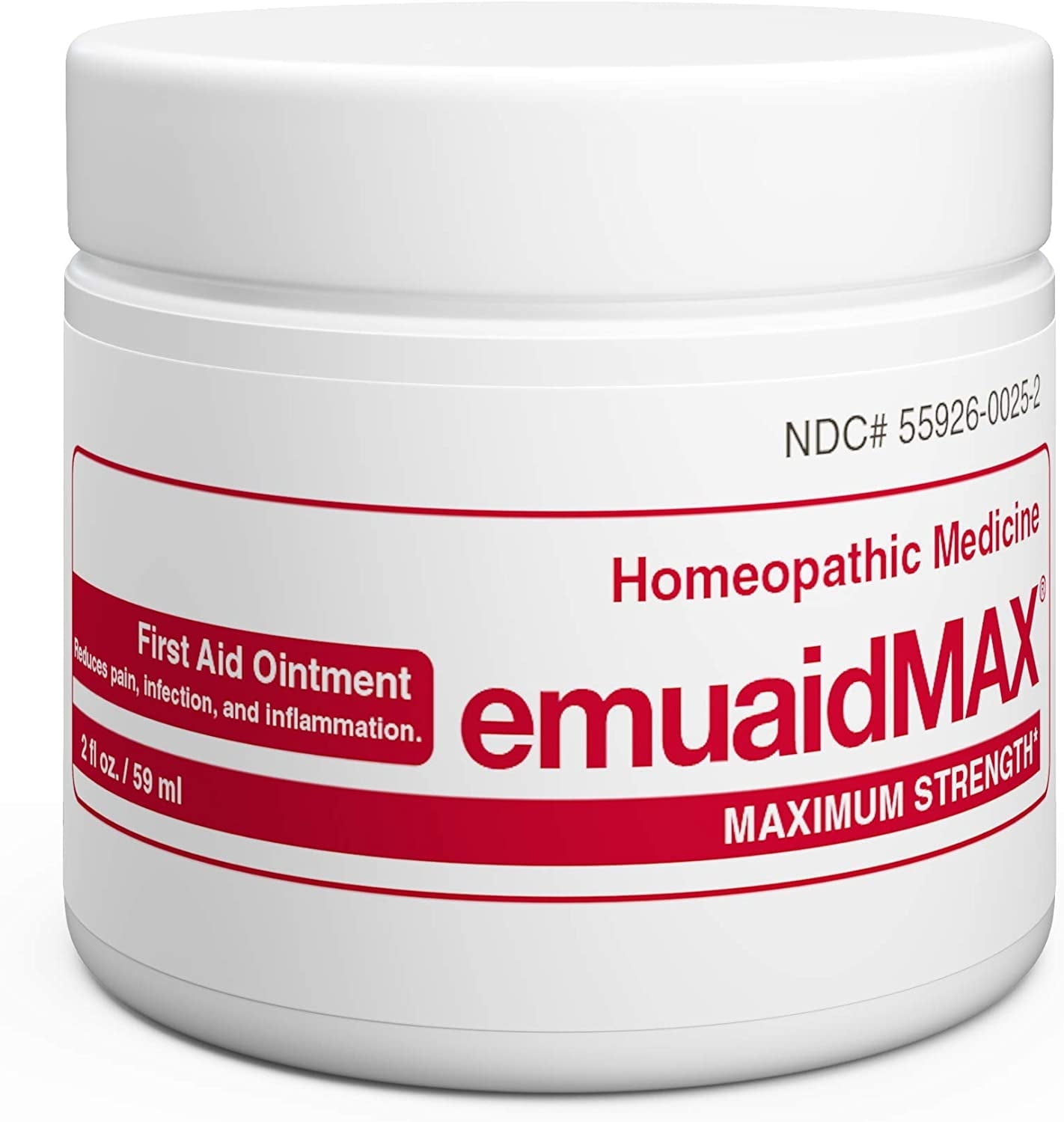emuaid EMUAIDMAX Ointment 2oz - Eczema Cream. Maximum Strength Treatment. Use Max Strength for Athletes Foot, Psoriasis, Jock Itch, Anti Itch, Rash, Shingles and Skin Yeast Infection.