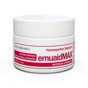 emuaid EMUAIDMAX Ointment | Maximum Strength Treatment for Athletes Foot, Psoriasis, Jock Itch, Anti Itch, Rash, Eczema, Cold Sores, Blisters and Skin Yeast Infection | 0.5oz