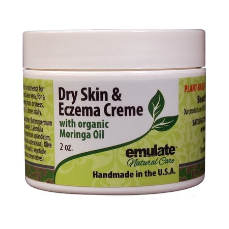 emulate Natural Care Moringa Dry Skin & Eczema Creme 2 oz Cream