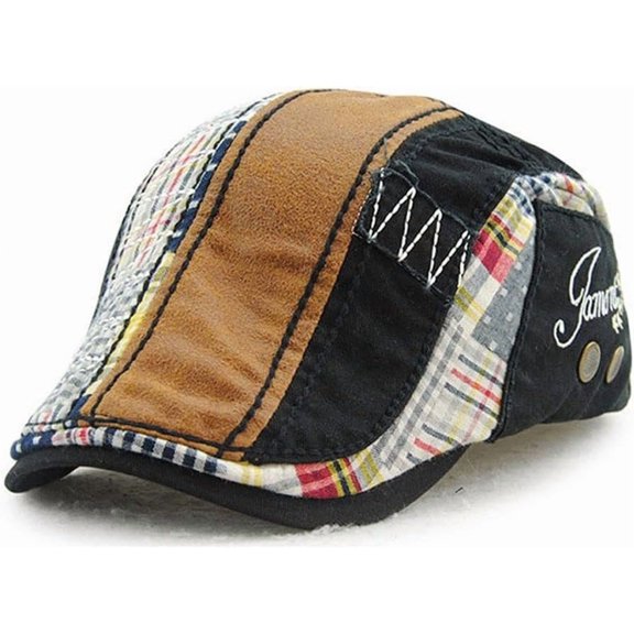 en Beret Hat Adjustable Newsboy Hats Cabbie Cap Driving Flat Caps