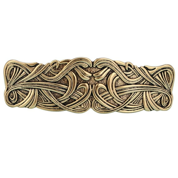 en Women Vintage Style Large Hair Crafted Metal Barrette en 01