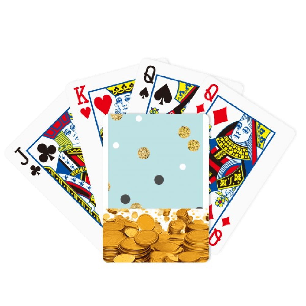 en  s art pattern Gold Playing Card Classic Game